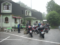 Von den Wolken verschluckt